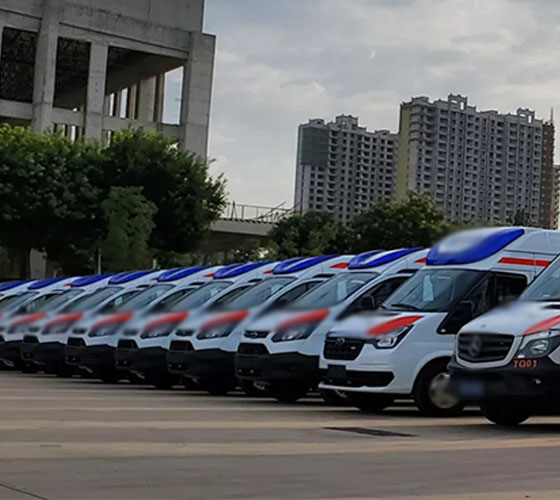 越西县服务车队展示